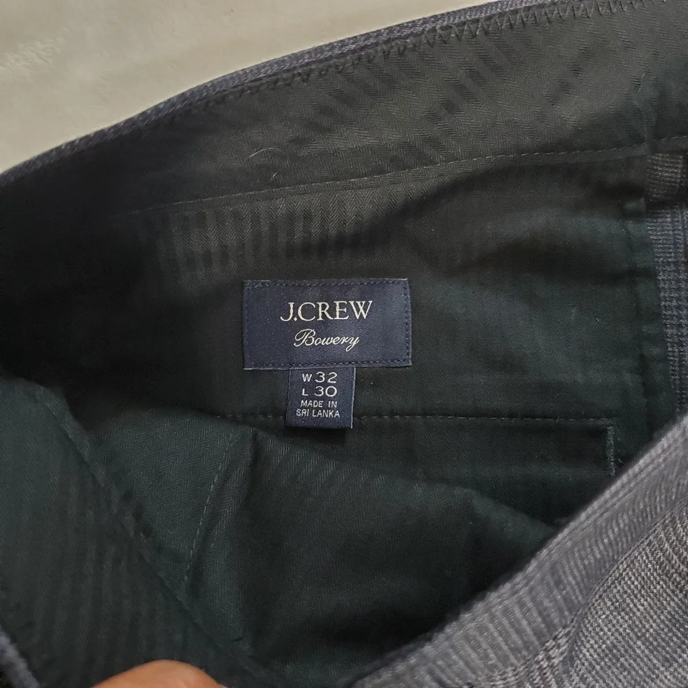 J. Crew Men's Dress Pants - Dark‎ Gray Size 32x30.
